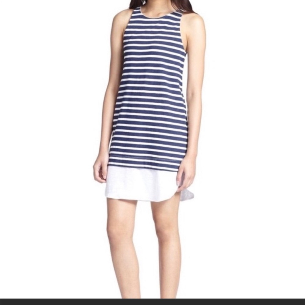 ALC Linen Jersey Dress